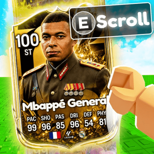 Scroll Soccer Cards