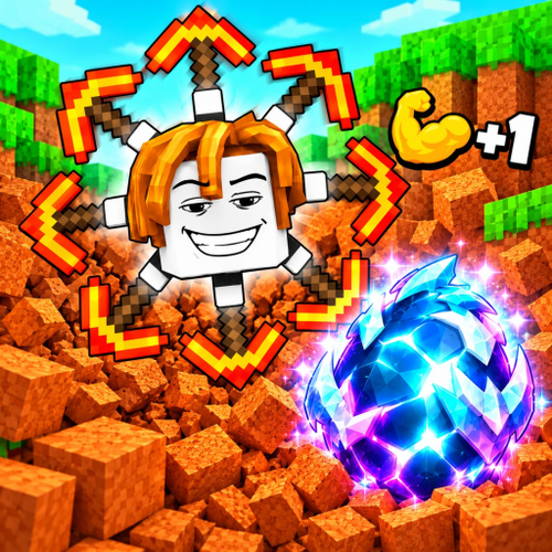 +1 Pickaxe Swing for Eggs