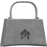 003 Barbas Hats Leather Bag In White