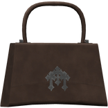 004 Barbas Hats Leather Bag In Brown