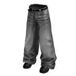 Gray Bootcut Denim Jeans