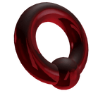☣ 0g Red Septum Ring