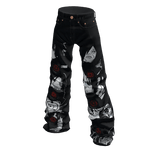 Naruto Uchiha Denim Jeans (Anime) 
