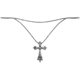 メ chrome cross necklace 1.0 