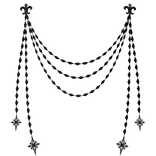 1.0 Back chains in black