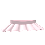 💖1.0 beautiful simple Pink skirt