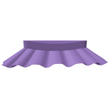 💖1.0 beautiful simple Purple skirt