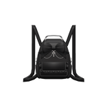 1.0 black jirai kei kawaii goth ruffled backpack