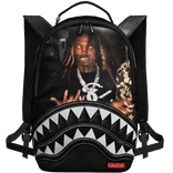 (1.0) Black King Von Sprayground Backpack