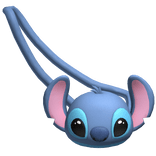 1.0 blue alien bunny purse