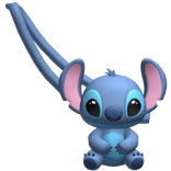 1.0 blue alien bunny purse