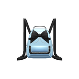 1.0 blue black jirai kei kawaii cute goth backpack