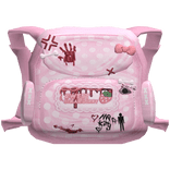 [1.0] ꒰💢🦴୭ cutecore cutegore kawaii moe backpack