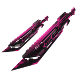 [1.0] Cyber Octave Dual Sword Pink Black