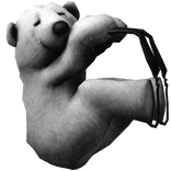 (1.0) dolce & gabbana fw17 polar bear backpack