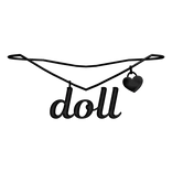 1.0 Doll Necklace (Black)