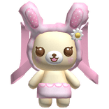 1.0 Easter Bathing Bear Plushie Backpack