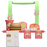1.0 Fast Food Tray Preppy Kawaii Cutesy Yum