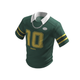 10 Football Jersey Green Top BB