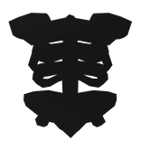 1.0 Glowing Black Skeleton Ribcage Cover