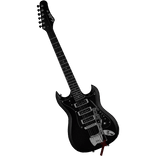 ☆ 1.0 gothic cross rock waist guitar