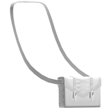 ,, 🖤. 1.0 gothic crossbody bag in white