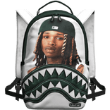 (1.0) Green King Von Sprayground Backpack