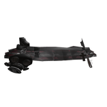 1.0 Halloween horror gothic rusted yandere skirt