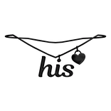 1.0 His Necklace (Black)