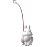 ꒰: 1.0 kawaii pink bunny leash