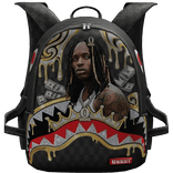 (1.0) King Von Sprayground Shark Backpack