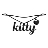 1.0 Kitty Necklace (Black)