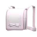 ♡꒰ (1.0) light pink bow bunny randoseru