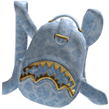 (1.0) LIMITED Shark Off-Shoulder Backpack