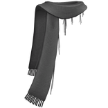 1.0 long alt grunge winter scarf grey