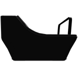 [1.0] Over Shoulder Sweater Crop (Black)