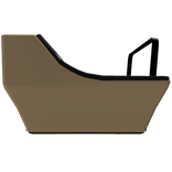 [1.0] Over Shoulder Sweater Crop (Tan)