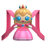 1.0 Peach Princess Plushie Backpack