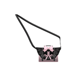1.0 pink black jirai kei cute crossbody bag purse