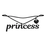 1.0 Princess Necklace (Black)