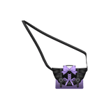 1.0 purple black jirai kei crossbody bag purse