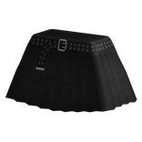 [1.0 R6] Grunge Y2K Denim Skirt (Black)