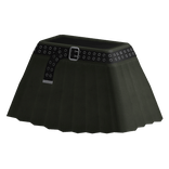 [1.0 R6] Grunge Y2K Denim Skirt (Olive)