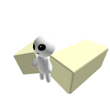 1.0 R6 holding tbh YIPPEE creature (yellow)