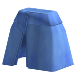 [1.0 R6] KITSUNE Split-Front Skirt (Light Blue)