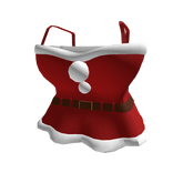 1.0 R6 Red Christmas Santa Dress