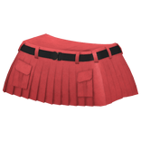 [1.0 R6] Tactical Anime Skirt (Apple Red)