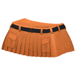 [1.0 R6] Tactical Anime Skirt (Sherbert Orange)