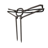 1.0 R6 Women's Thin Medieval Belt - Metallic/White