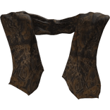 1.0 Realistic Vkei Emo Scarf In Brown 